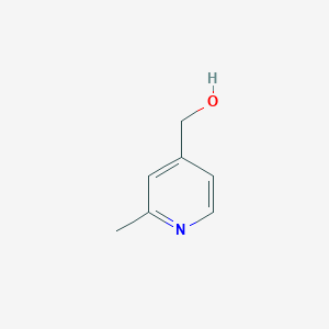 molecular formula C7H9NO B024509 (2-Methylpyridin-4-yl)methanol CAS No. 105250-16-6