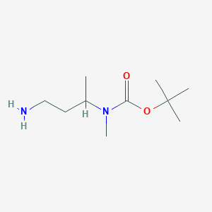 tert-butyl N-(4-aminobutan-2-yl)-N-methylcarbamate