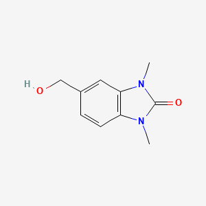 5-(hydroxymethyl)-1,3-dimethyl-2,3-dihydro-1H-1,3-benzodiazol-2-one