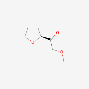 2-Methoxy-1-[(2S)-oxolan-2-yl]ethanone