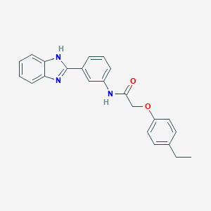 N-[3-(1H-benzimidazol-2-yl)phenyl]-2-(4-ethylphenoxy)acetamide