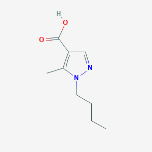 B2451037 1-butyl-5-methyl-1H-pyrazole-4-carboxylic acid CAS No. 1250888-96-0