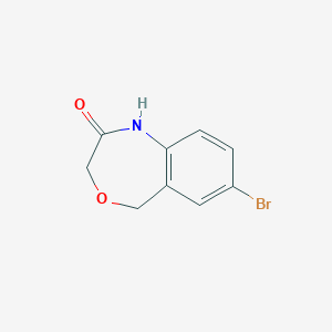 4,1-Benzoxazepin-2(3H)-one, 7-bromo-1,5-dihydro-