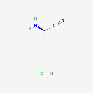 (2R)-2-aminopropanenitrile hydrochloride