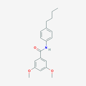 molecular formula C19H23NO3 B245109 N-(4-butylphenyl)-3,5-dimethoxybenzamide 