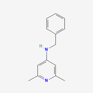 molecular formula C14H16N2 B2451372 N-Benzyl-2,6-dimethylpyridin-4-amine CAS No. 855643-04-8