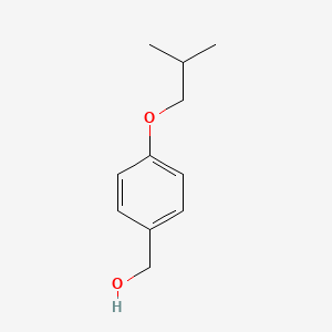 molecular formula C11H16O2 B2451438 [4-(2-甲基丙氧基)苯基]甲醇 CAS No. 500547-59-1