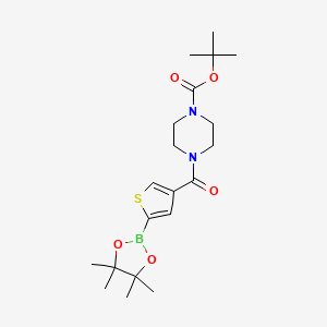 4-(4-BOC-Piperazinocarbonyl)thiophene-2-boronic acid pinacol ester