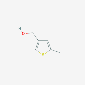 molecular formula C6H8OS B2451585 5-甲基-3-噻吩甲醇 CAS No. 207277-11-0