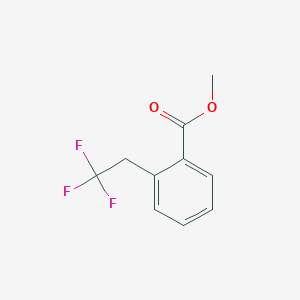 molecular formula C10H9F3O2 B2451724 Methyl 2-(2,2,2-trifluoroethyl)benzoate CAS No. 1933473-33-6