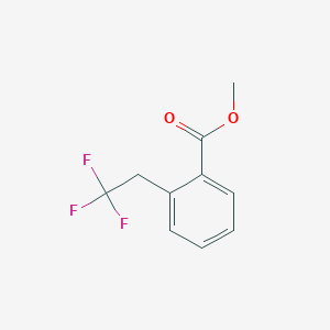 molecular formula C10H9F3O2 B2451724 2-(2,2,2-trifluoroéthyl)benzoate de méthyle CAS No. 1933473-33-6