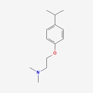 molecular formula C13H21NO B2451751 2-(4-Isopropylphenoxy)-N,N-dimethylethanamine CAS No. 1001966-91-1