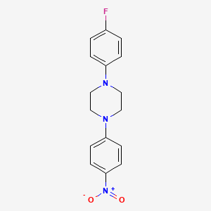 B2452053 1-(4-Fluorophenyl)-4-(4-nitrophenyl)piperazine CAS No. 251097-68-4