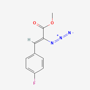 alpha-Azido-4-fluorobenzeneacrylic acid methyl ester