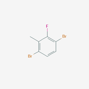 molecular formula C7H5Br2F B2452156 2,5-Dibromo-6-fluorotoluene CAS No. 1000576-44-2