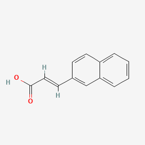 molecular formula C13H10O2 B2452187 3-(2-Naphthyl)Acrylic Acid CAS No. 49711-14-0; 51557-26-7