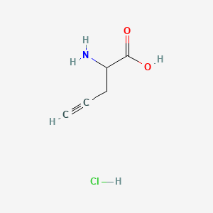 2-Aminopent-4-ynoic acid hydrochloride