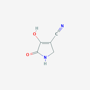 4-hydroxy-5-oxo-2,5-dihydro-1H-pyrrole-3-carbonitrile