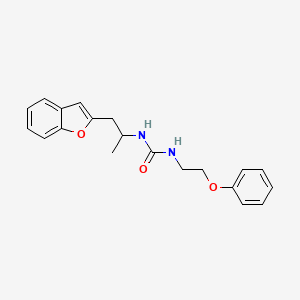 1-(1-(Benzofuran-2-yl)propan-2-yl)-3-(2-phenoxyethyl)urea