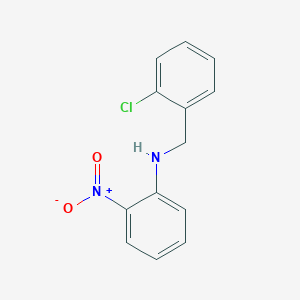 N-[(2-chlorophenyl)methyl]-2-nitroaniline