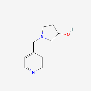 molecular formula C10H14N2O B2452362 1-(Pyridin-4-ylmethyl)pyrrolidin-3-ol CAS No. 1339190-66-7
