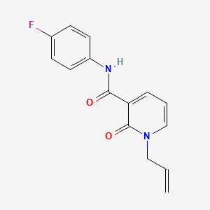 1-allyl-N-(4-fluorophenyl)-2-oxo-1,2-dihydro-3-pyridinecarboxamide