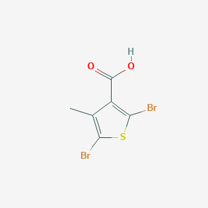 2,5-Dibromo-4-methylthiophene-3-carboxylic acid