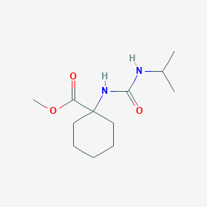 Methyl 1-[(propan-2-ylcarbamoyl)amino]cyclohexanecarboxylate