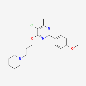molecular formula C20H26ClN3O2 B2452800 Sigma-1 receptor antagonist 2 CAS No. 1639220-15-7