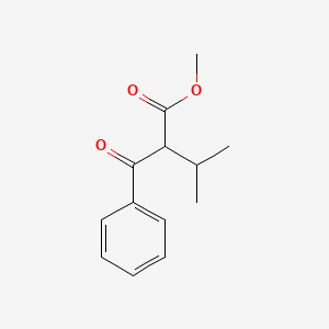 molecular formula C13H16O3 B2452818 2-苯甲酰-3-甲基丁酸甲酯 CAS No. 29540-55-4