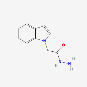 molecular formula C10H11N3O B2452863 2-(1H-吲哚-1-基)乙酰肼 CAS No. 190271-93-3