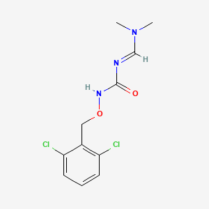 (E)-N'-(2,6-Dichlorobenzyloxycarbamoyl)-N,N-dimethylformimidamide