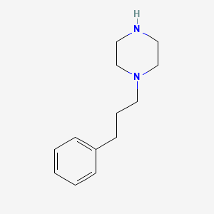 molecular formula C13H20N2 B2452999 1-(3-苯基丙基)哌嗪 CAS No. 55455-92-0