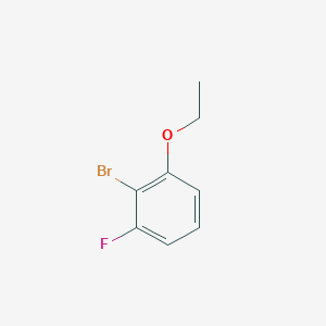 molecular formula C8H8BrFO B2453286 2-Bromo-1-ethoxy-3-fluorobenzene CAS No. 1375098-48-8