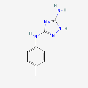 N3-(4-Methylphenyl)-1H-1,2,4-triazole-3,5-diamine