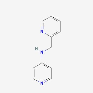 molecular formula C11H11N3 B2453496 N-(pyridin-2-ylmethyl)pyridin-4-amine CAS No. 1039840-86-2