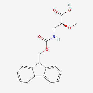 (2S)-3-(9H-Fluoren-9-ylmethoxycarbonylamino)-2-methoxypropanoic acid