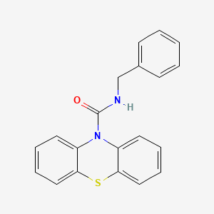molecular formula C20H16N2OS B2453933 N-benzyl-10H-phenothiazine-10-carboxamide CAS No. 4297-08-9