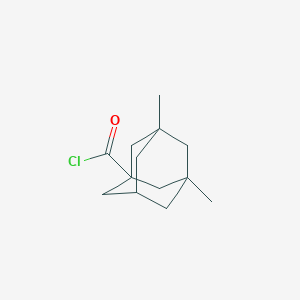 molecular formula C13H19ClO B2454035 3,5-Dimethyladamantane-1-carbonyl chloride CAS No. 3124-87-6