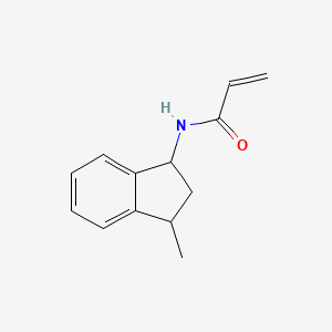 N-(3-Methyl-2,3-dihydro-1H-inden-1-yl)prop-2-enamide