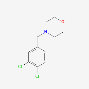 molecular formula C11H13Cl2NO B2454170 4-[(3,4-二氯苯基)甲基]吗啉 CAS No. 212392-57-9