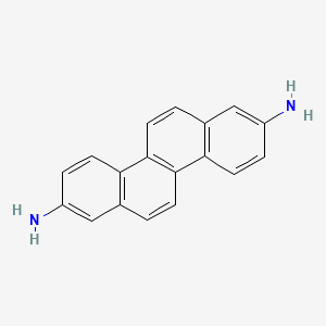molecular formula C18H14N2 B2454251 2,8-Diaminochrysene CAS No. 50637-61-1