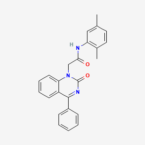 N-(2,5-dimethylphenyl)-2-(2-oxo-4-phenylquinazolin-1(2H)-yl)acetamide