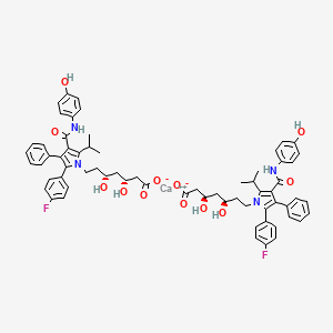 molecular formula C66H68CaF2N4O12 B2454285 para-Hydroxy Atorvastatin CalciuM Salt CAS No. 265989-44-4