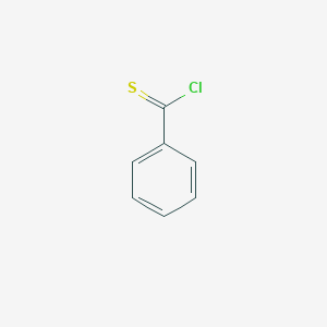 molecular formula C7H5ClS B2454339 Benzenecarbothioyl chloride CAS No. 3335-22-6