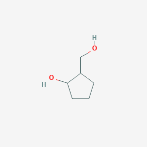 molecular formula C6H12O2 B2454348 2-(羟甲基)环戊醇 CAS No. 69618-32-2