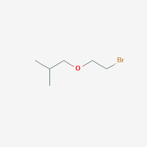 molecular formula C6H13BrO B2454644 2-(2-Methylpropoxy)ethyl bromide CAS No. 4963-16-0