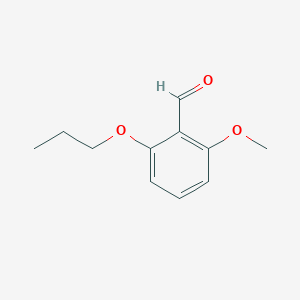 molecular formula C11H14O3 B2454802 2-Methoxy-6-propoxybenzaldehyde CAS No. 385802-22-2