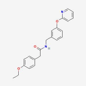 2-(4-ethoxyphenyl)-N-(3-(pyridin-2-yloxy)benzyl)acetamide