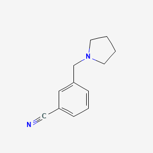 3-(Pyrrolidin-1-ylmethyl)benzonitrile